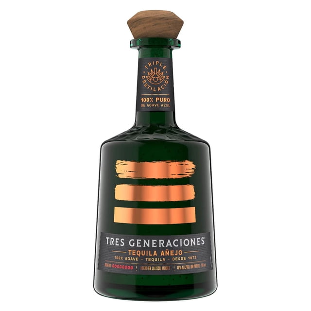Pack de 12 Tequila Sauza 3 Generaciones Añejo 700 ml