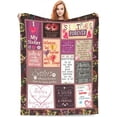 thumbnail image 2 of Retirement Blanket Retirement Teacher Gifts for Women Men Adults Happy Retirement Throw Blanket Comfy Plush Flannel Fleece Lightweight Warm Soft Fluffy Fuzzy Blanket for Bed Sofa Couch 40"X50", 2 of 5