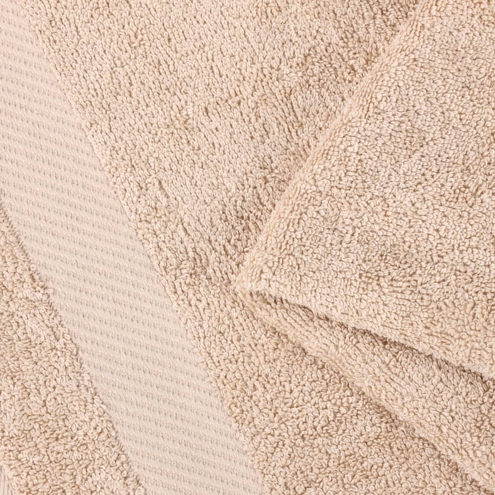 Superior Kendell Egyptian Cotton Bath Towels, Set of 4, Fawn