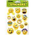 thumbnail image 1 of Eureka Emoticons Stickers, 120 Per Pack, 1 of 1