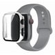 thumbnail image 1 of Correa de Silicona con Funda Protectora de Cristal para Apple Watch, Compatible con Todas las Series, 1 of 4