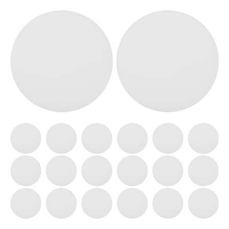 Hemoton 20pcs Downlight Shading Plate Round Recessed Light Diffusion Plates Light Diffusers Easy Installation And Replacement Light Diffusers