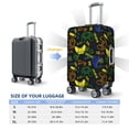 thumbnail image 6 of Xecao Game Play print Elastic Luggage Cover, with double-sided print , is perfect for travel, business, and daily use (NOT included luggage!), 6 of 9