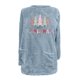thumbnail image 4 of Puntoco Suéter Mujer Cuello Redondo e Invierno Suelto Estampado Bolsillo Cálido Manga Larga Blusa Tops Navidad Liquidación Puntoco Puntoco-1058, 4 of 4