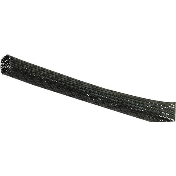 PRO POWER - Expandable Braided Sleeving Black 19-32mm 25m Reel