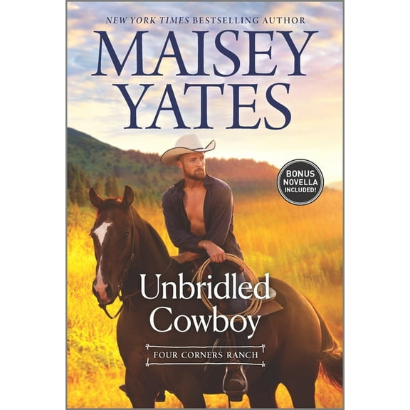 Four Corners Ranch Unbridled Cowboy: A Christmas Romance Novel, Book 1, (Paperback)