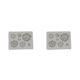 thumbnail image 2 of Moyic Feiqiong nuevo 3D Rosa molde para galletas flor molde de silicona DIY flor Fondant hornear pastel moldes artesanía herramienta de gris 2piezas, 2 of 6