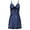 Blue, variant on Lingerie for Women Elegant Lace Bow Nightdress for Women Plus Size Sleep Skirt Nightwear in IntimatesCategory Purple 3XL