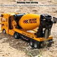 thumbnail image 6 of Gifts for Kids! Fwttom Toy Cars, Inertial Alloy Engineering Vehicle Series for Boys Excavator Concrete Tanker Truck Cranes and Bulldozer Toys, 6 of 7