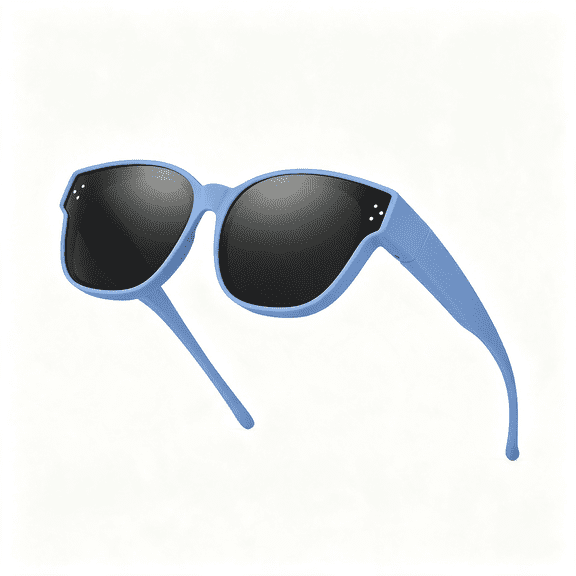 GJX Kids Polarized Fit over Sunglasses to Wear over Prescription Glasses for Age 6-15 Boy Girl Protective Kids over Glasses Sunglasses