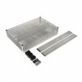 thumbnail image 6 of Alera NSF Certified Industrial Four-Shelf Wire Shelving Kit, 48w x 24d x 72h, Silver, 6 of 9