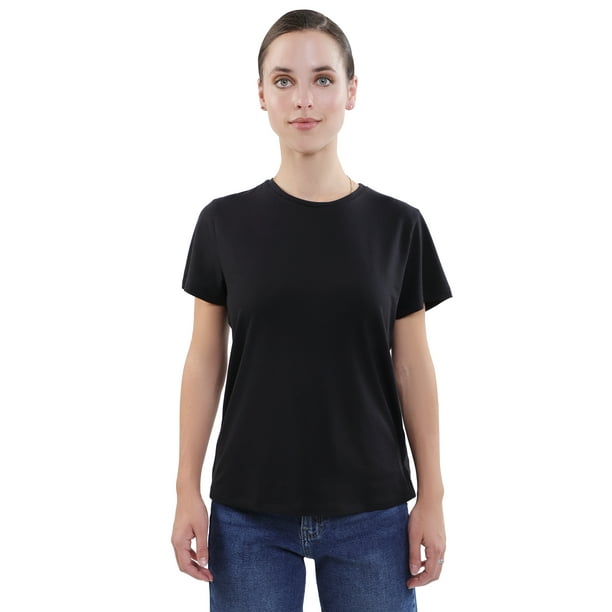 FACEBUG Mujer Playera Manga Corta Facebug Juvenil
