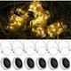 thumbnail image 5 of Luces solares para exteriores Laklulu, paquete de 4, 30 luces LED en frasco de vidrio, alimentadas por energía solar, luces colgantes impermeables para patio, porche, jardín, terraza, balcón, césped,, 5 of 5