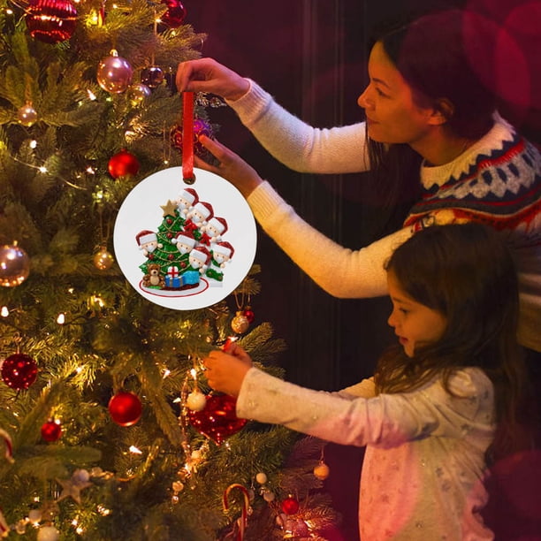 Hot6sl Ofertas y Liquidaciones 2020 Nuevo Colgante Iluminado para Decoración de Árbol de Navidad Colgante de Anciano Sin Rostro