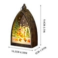 thumbnail image 3 of Taicans Christmas Mini LED Lanterns with Santa Snowman Reindeer,Hanging Lanterns for Tree Home Decor,Christmas Night Lights for Outdoor and Indoor,3.7in, 3 of 6