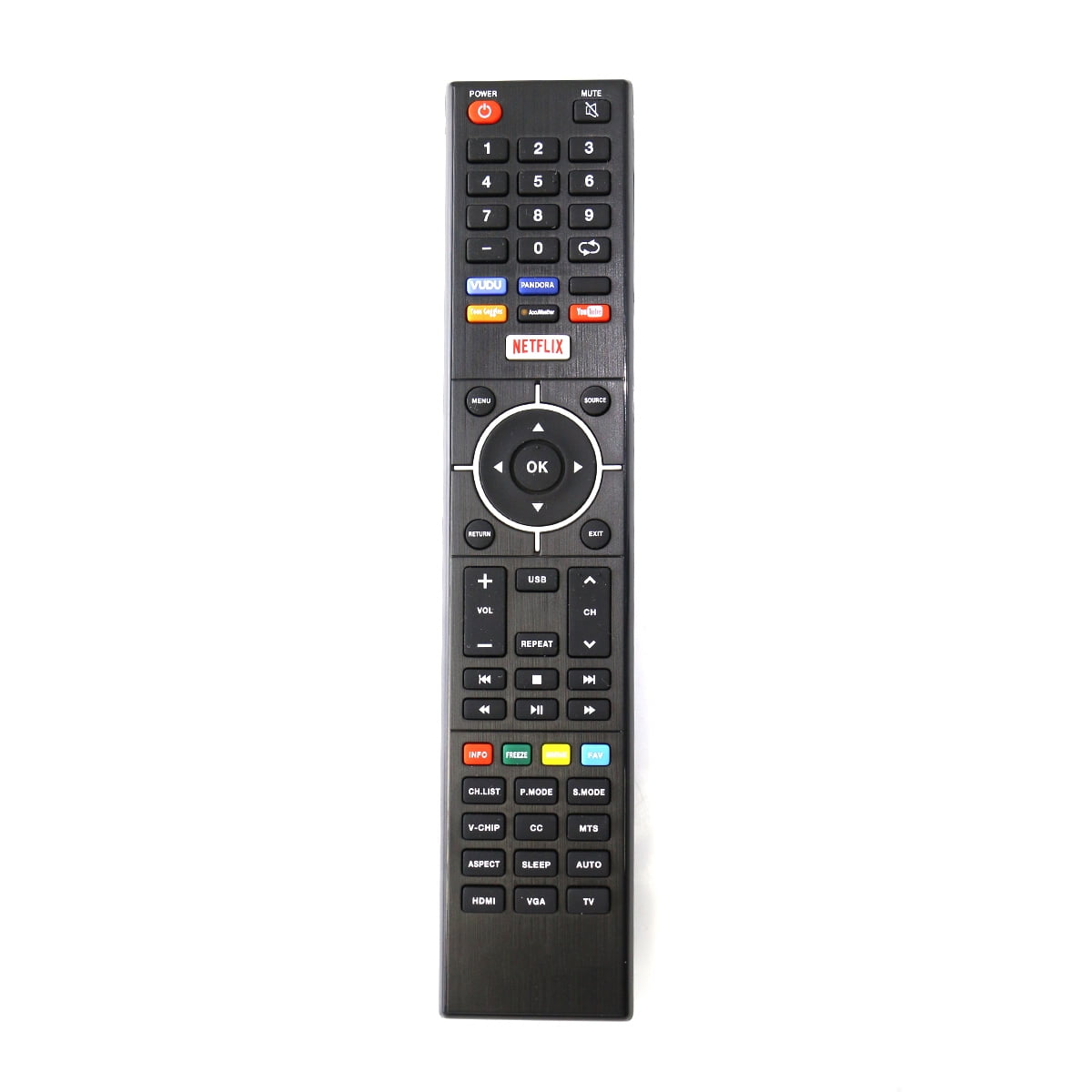 US New Remote for Element TV ELSJ5017 ELSW3917BF E4SFT5517 E4SFT5017 E4STA5017