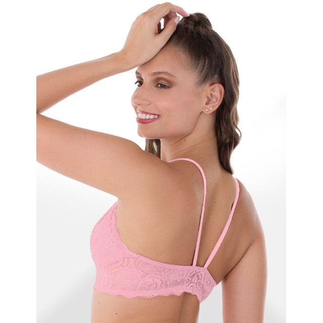 Lencería 10089 Angélica Chew ® | Bralette De Encaje rosa M ANGELICA CHEW 10089