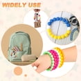 thumbnail image 6 of 160Pcs Silicone Beads 12mm Round Rubber Focal Beads Bulk for Pens Keychain Bracelet Necklace DIY Crafts Making, Camel Brown, 6 of 7