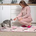 thumbnail image 3 of Halloween Ghosts Pumpkins and Bats Kitchen Rugs Sets Of 2,Anti Fatigue Kitchen Mat Rugs Non Slip Washable,Decorative Kitchen Floor Mats for Kitchen,Sink,Laundry,17"x30"+17"x47", 3 of 7