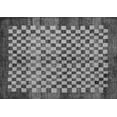 thumbnail image 1 of Ahgly Company Indoor Rectangle Checkered Gray Modern Area Rugs, 3' x 5', 1 of 4