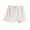 White, variant on Jalioing Girls High Waist Biker Shorts Ribbed Stretchy Dance Underdress Shorts Kids Cute Summer Yoga Shorts