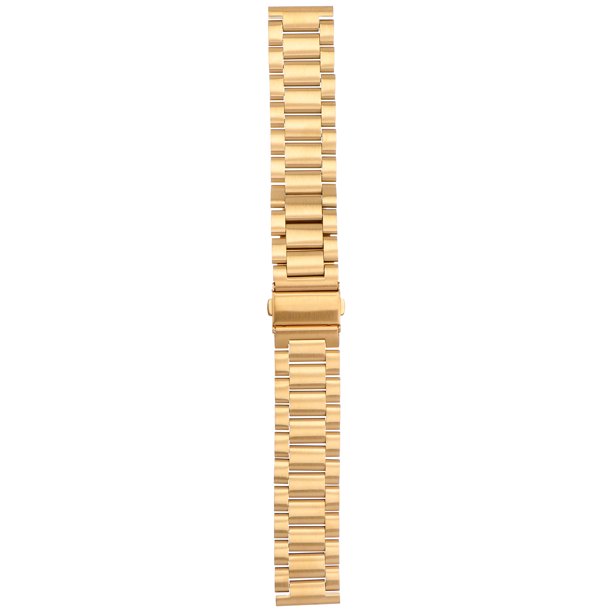 EeaseMX Correa de reloj de acero inoxidable elegante correa de reloj correa de repuesto compatible con Garmin Venu Golden