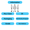 thumbnail image 3 of MMBM White PP 25G Disposable Coveralls&nbsp;with Elastic Hood, Cuffs, Ankles, Waist, 3XL 25 Pcs, 3 of 12