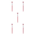 thumbnail image 2 of relayinert Macaron Color Toothbrush Vibrant And Stylish Plastic Three Head Toothbrush For Cleaning 418 Girl Pink Adult 5Set, 2 of 6