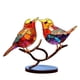 thumbnail image 1 of Inteprter Decoración elegante con serie de pájaros, decoración del hogar, estilo único, adornos de escritorio de pájaros en rama Decoración del hogar 2 pájaros, 1 of 6