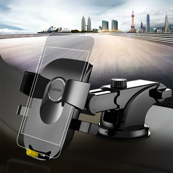 sruoe Car Mount for Phone Universal Cell Phone Stand Mount for Dashboard & Windshield & Air Vent Car Accessories for iPhone, Samsung Galaxy, Google Pixel, GPS, Mini Tablet