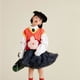 thumbnail image 4 of Falda tutú de segunda generación de hojas, falda abullonada gris oscuro para niños, falda para niñas, falda de princesa con estrellas, falda para niñas pequeñas y medianas, 4 of 5
