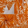 thumbnail image 4 of Orange Pumpkins Flowers Fall Tablecloth , Thanksgiving Autumn Tablecloths 60x84 Inch, 4 of 7