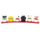 thumbnail image 1 of Mini Maneki Neko - Juego de 6 yakushigama Ver descripción, 1 of 2