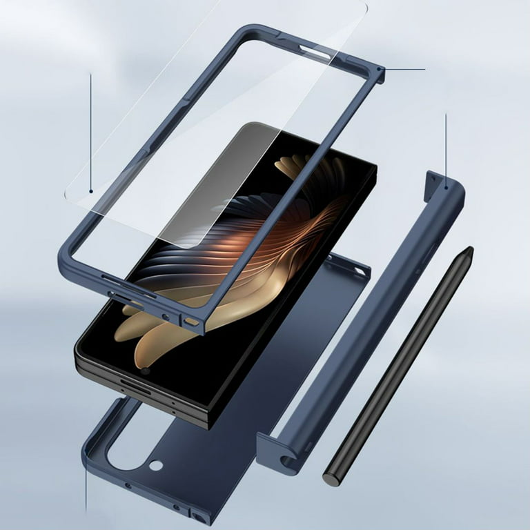 LIUZIHAN Case for Samsung Galaxy Z Fold 5. Anti-Scratch, Flip Case