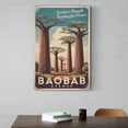 thumbnail image 6 of Retro Baobab Avenue Motivational Poster Inspirational Vintage Travel Wall Art for Study Office Living Room Decor Print Poster, 6 of 8