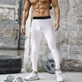 thumbnail image 3 of Men’s Compression Pants Athletic Running Leggings Workout Tights Quick Dry Base Layer Basketball Sports Underpants, 3 of 7