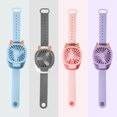 thumbnail image 1 of Amdohai Children USB Watch Fan Wristband 3 Air Speed Multicolor Detachable Rotating Portable Hands Free Mini Fan, 1 of 8