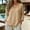 Khaki, variant on Vinsonshop Beach Vacation Clothes for Women Plain T Shirts for Women Womens Tops Casual Capsule Wardrobe for Women 2026 Casual Tops for Women Pink L