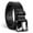 Black, variant on WHIPPY Non Metal Leather Belt for Men, Nickel Free Belts for Jeans Pants with Hypoallergenic Buckle