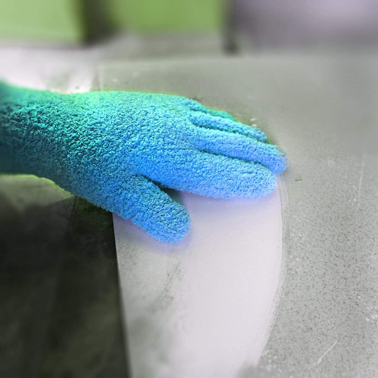  MIG4U Microfiber Dusting Gloves Reusable Cleaning