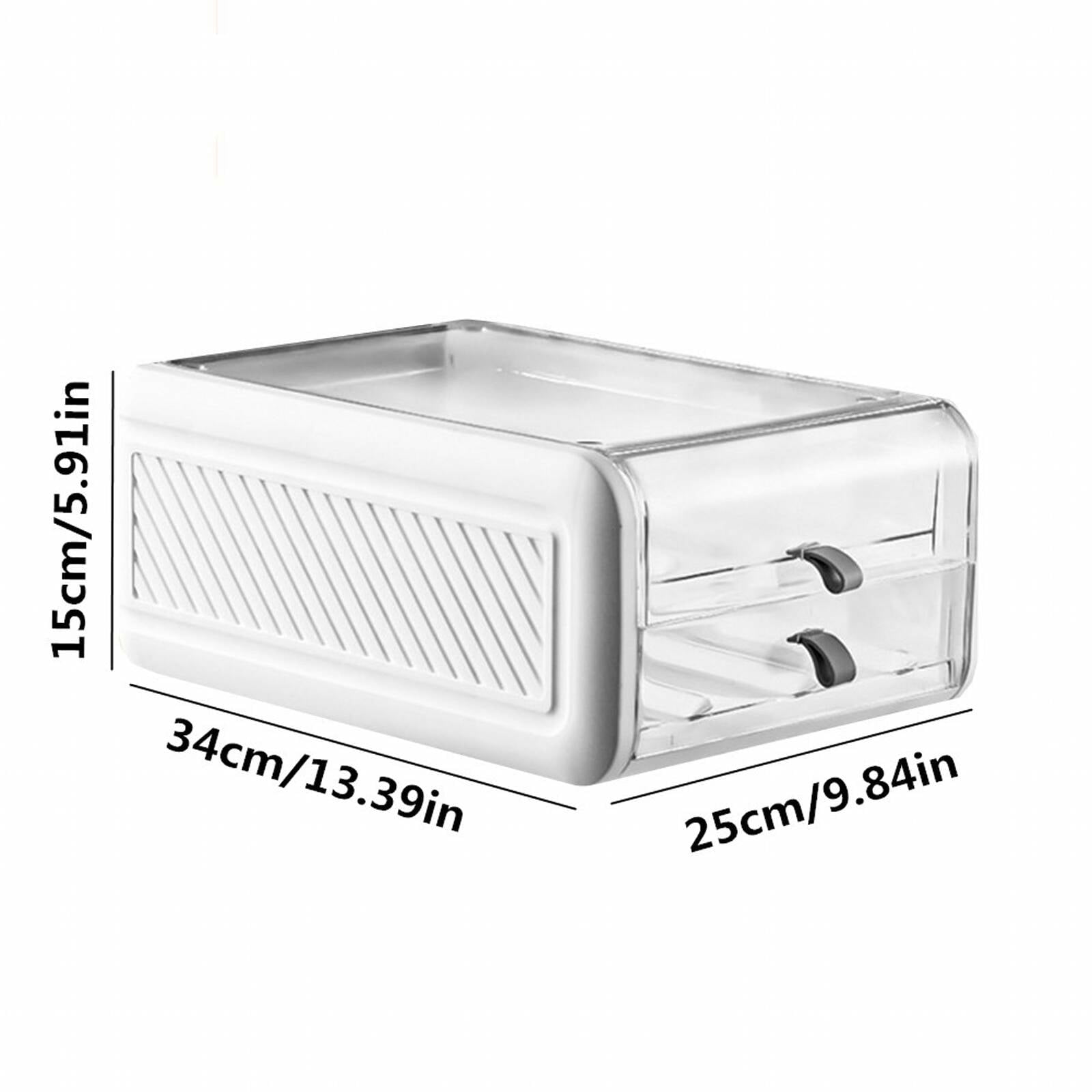 ACDANC 2026 New Refrigerator Organizers and Storage Superior Materials Egg Holder for Fridge Multifunctional Storage Egg Cartons for Kitchen Fridge White Large