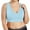 Light Blue, variant on NTACZA Gray T-Shirt Bras for Women Plus Size Smoothing Solid Wire-Free Sports Bras Bras for Teens L