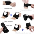 thumbnail image 2 of Langgg Mirrors Wrist Band 360° Adjustable Reflect Mirror Rearview Mirror black 9*8*2.5cm 1Set, 2 of 6