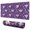 Purple Fairy Unicorn, variant on Long Mouse Pads for Desk,Rainbow Princess Carriage Pattern Desk Mats on Top Of Desks, Desk Mouse Pad Extra Large with 3mm Non-Slip Base and Stitched Edge for Gaming,Office,Work,Home 31.5"x11.8"