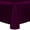 Aubergine, variant on Ultimate Textile Reversible Shantung Satin - Majestic 52 x 70-Inch Oval Tablecloth Orange