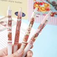 thumbnail image 3 of New Stationery Black Pen Kawaii Plastic Capybara Gel Pen Cartoon Black Gel Pen Signature Pen 4PCS, 3 of 7