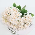 thumbnail image 2 of HuiXinOu Artificial Orchid Flowers, Silk Floral Arrangement for Home Decor, Wedding Centerpiece & Photography Props, Realistic Fake Plant in Vase, Purple White Bloom, 2 of 7