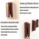 thumbnail image 4 of Marble Slide Towel Holder, Wooden Towel Racks for Bathroom Wall Mounted, 4 of 5