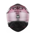 thumbnail image 4 of Casco Abatible Para Moto Kov Thunder Waves Rosa Nigth Vision, 4 of 5