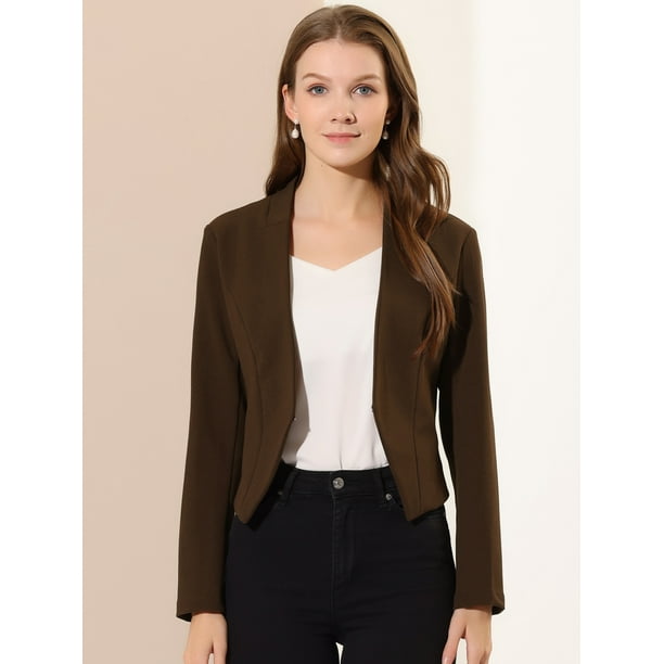 Café Oscuro Saco Cafe Con Pantalon De Mezclilla Abrigo Outfits Con